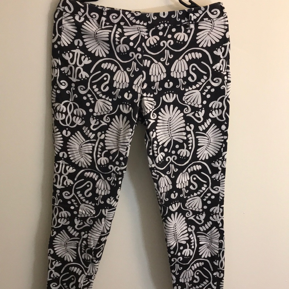 Patterned Skinny Crop